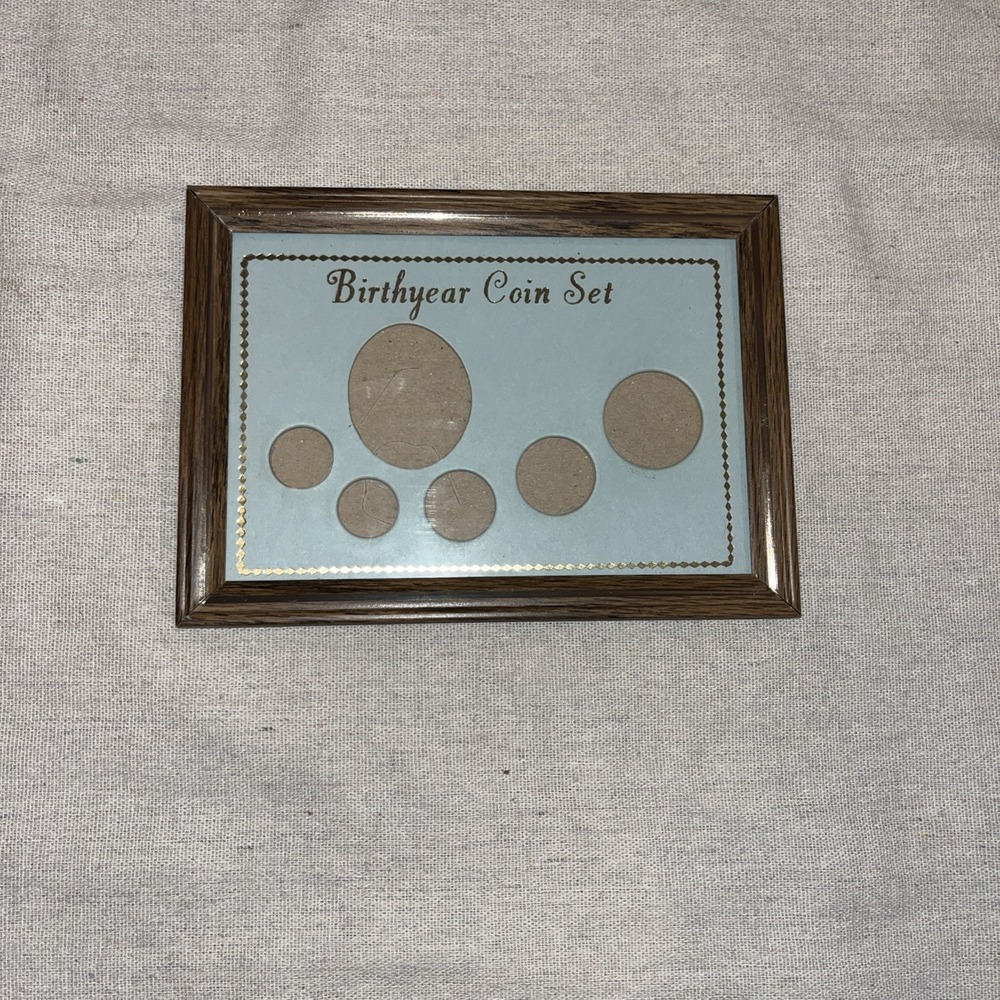 Birth Year Framed Display